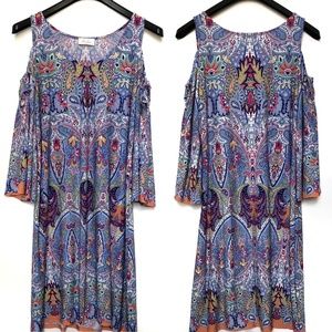 Ivy Lane Cold Shoulder Dress